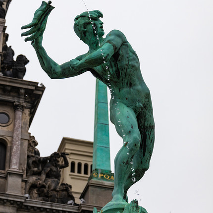 Standbeeld van Brabo, Antwerpen, Belgium